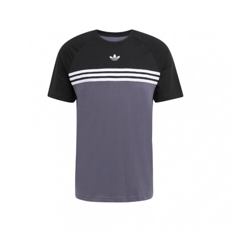 REMERA adidas CHESS STRIPES Aurora Onix Black