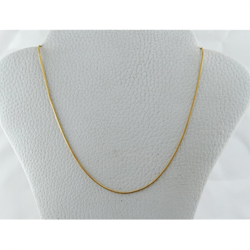 Cadena Oro 18K Eslabón Rigido Cadena Oro 18K Eslabón Rigido