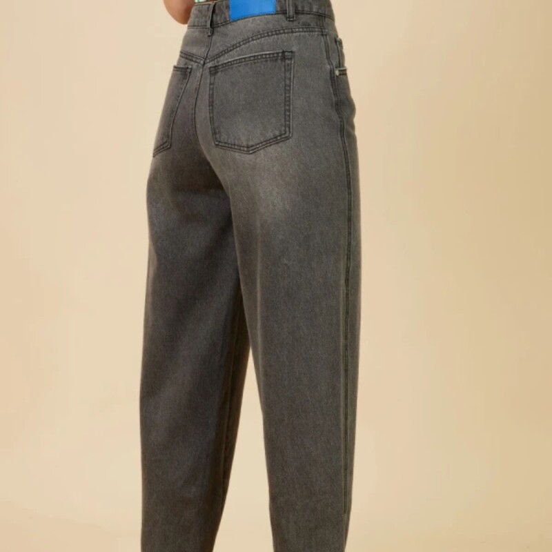 Jean Baggy Rusty AGORA Gris Oscuro