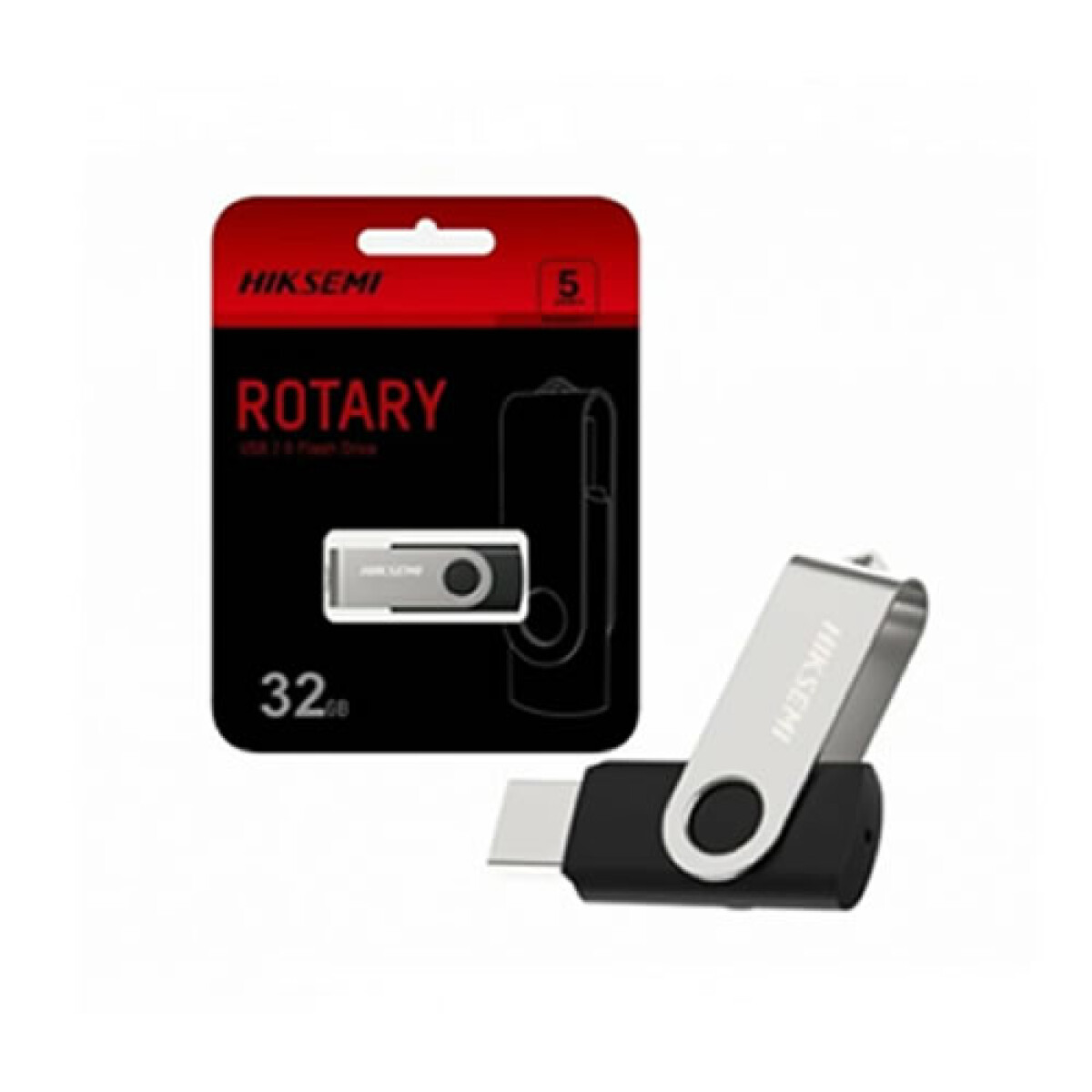 Pendrive HIKSEMI 32GB Rotary 