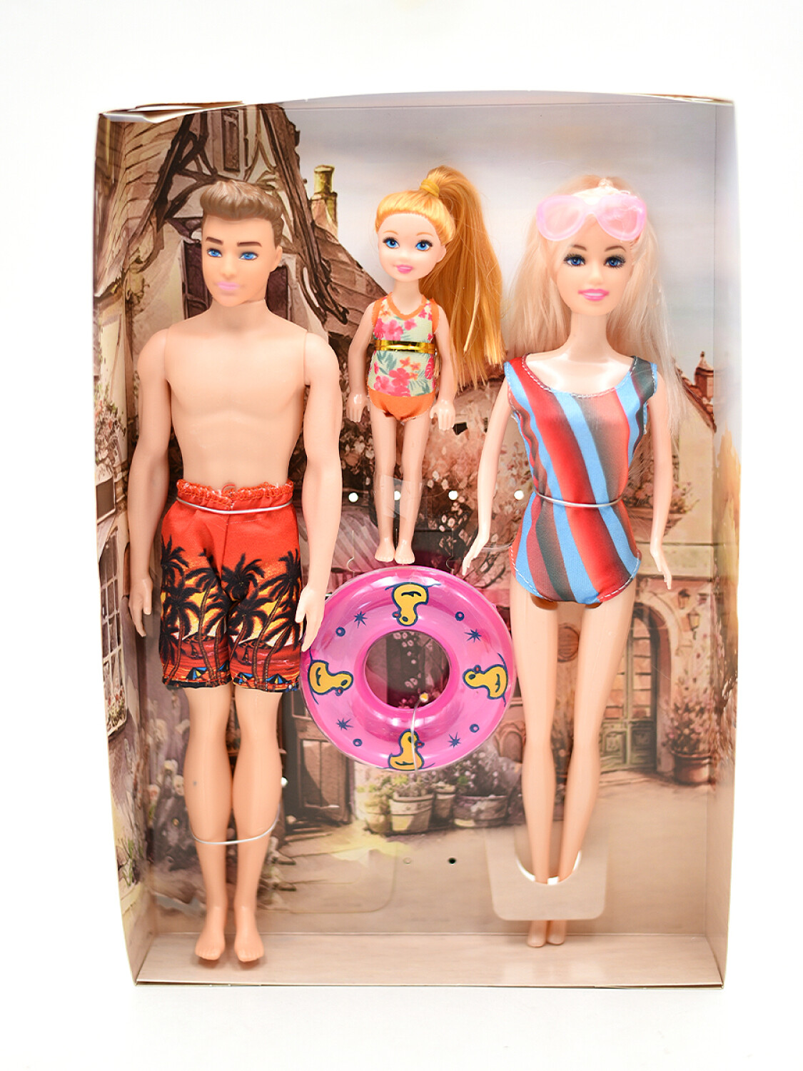 Muñecas en la 2025 playa