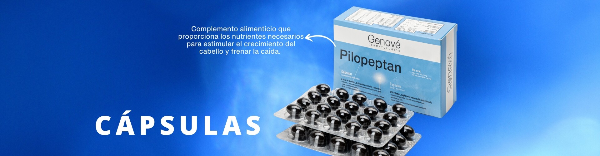 Pilopeptan capsulas