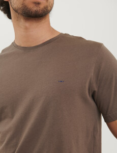 520958 T-SHIRT HARRINGTON LABEL Kaki