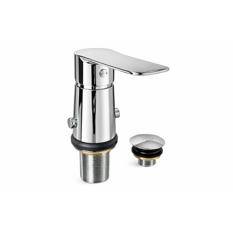 Grifería de Bidet Monocomando con transferencia Blaster Cromado Brillante Grifería De Bidet Monocomando Con Transferencia Blaster Cromado Brillante