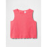 SL LINEN MB TOP FRESH CORAL