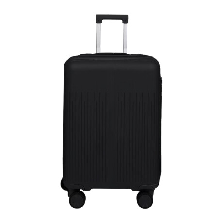 Set Valija Grande Rígida + Almohadón Cervical Memoria Azul Negro