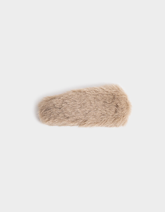 Hebillas Tic Tac De pelo Hebilla Tic Tac Cozy - Marron Beige