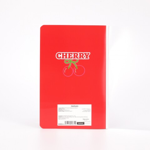 CUADERNO A5 ABROCHADO (CEREZA) CUADERNO A5 ABROCHADO (CEREZA)