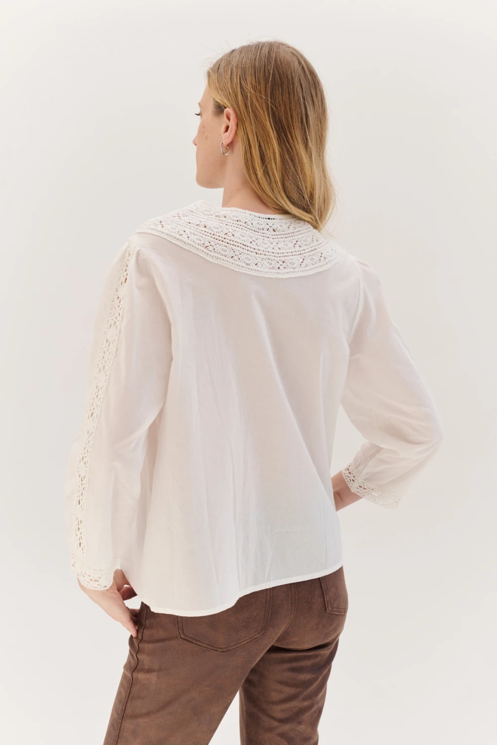 CAMISA CHLOE natural 3