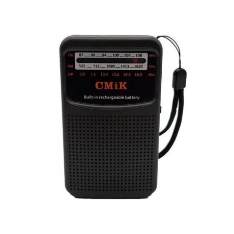 Radio MK-309 Recargable AM/FM/SW Portátil y Potente Radio Mk-309 Recargable Am/fm/sw Portátil Y Potente