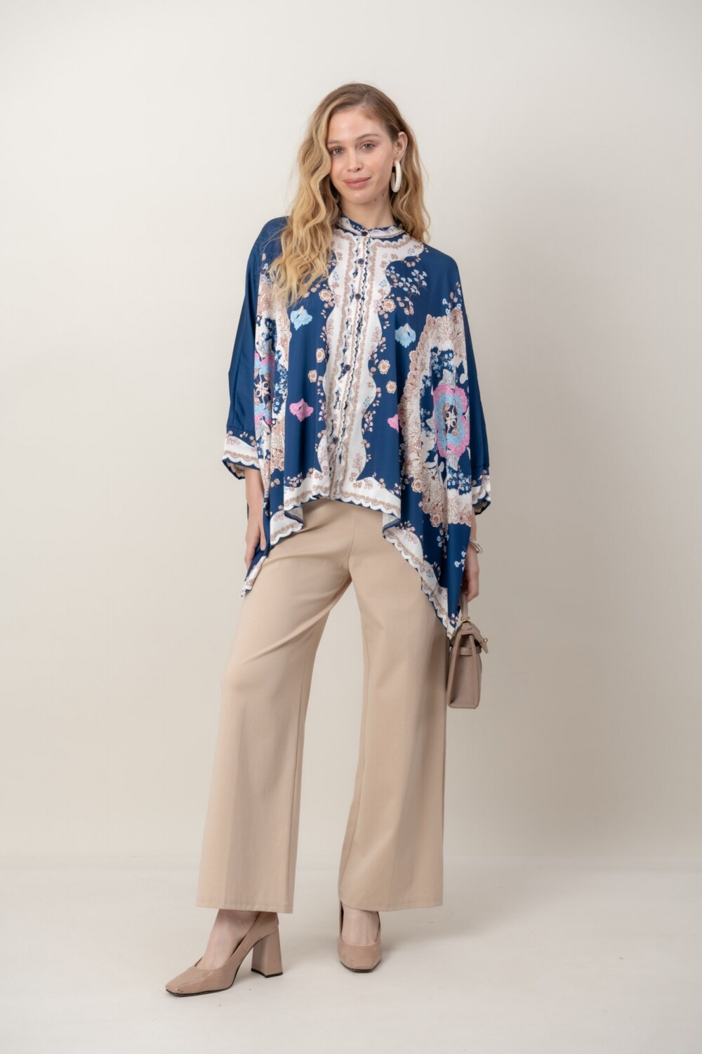 CAMISA MANDALA Azul