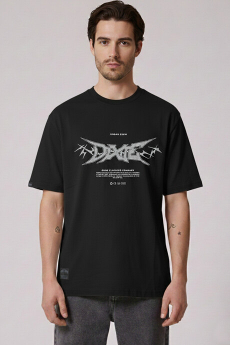T-SHIRT SUBLIDO DIXIE Negro