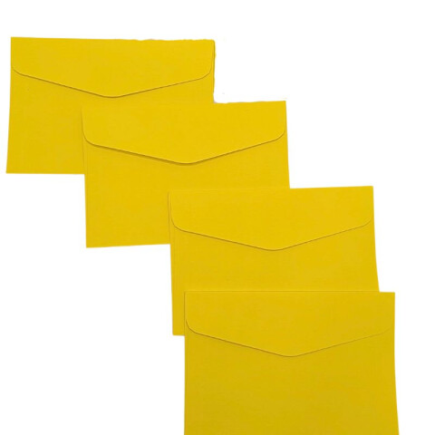 Sobre de Papel Grande x10 Und Amarillo