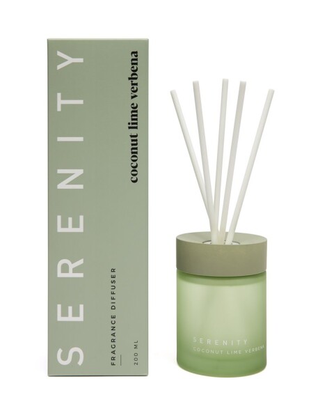 DIFUSOR DE AROMA 200ML SERENITY COCONUT LIME DIFUSOR DE AROMA 200ML SERENITY COCONUT LIME