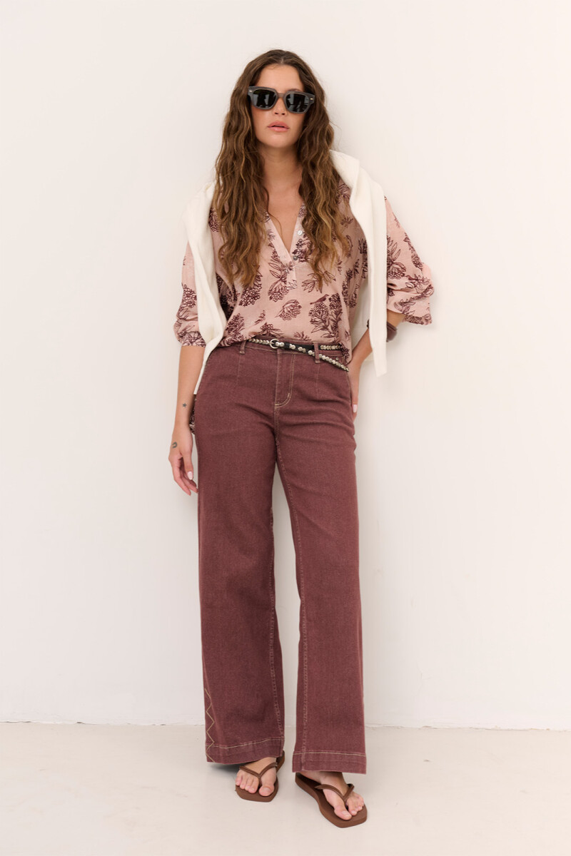 CAMISA JULIA RAMOS ROSA