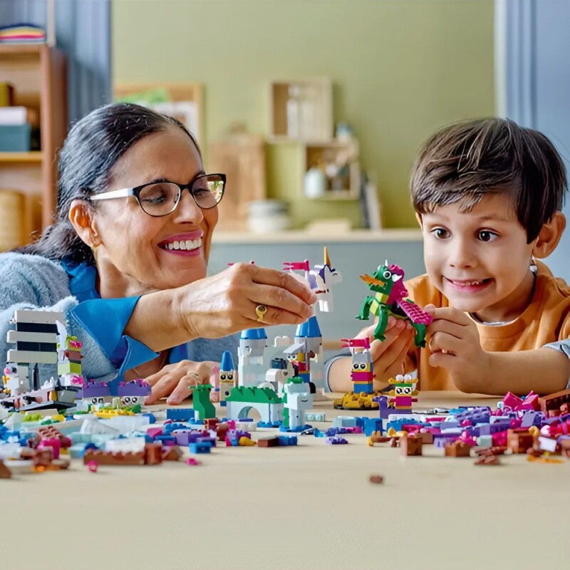 Lego Classic Universo Creativo De Fantasía 11033 De 1800 Piezas En Caja Lego Classic Universo Creativo De Fantasía 11033 De 1800 Piezas En Caja