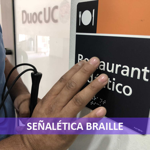 SEÑALÉTICA BRAILLE