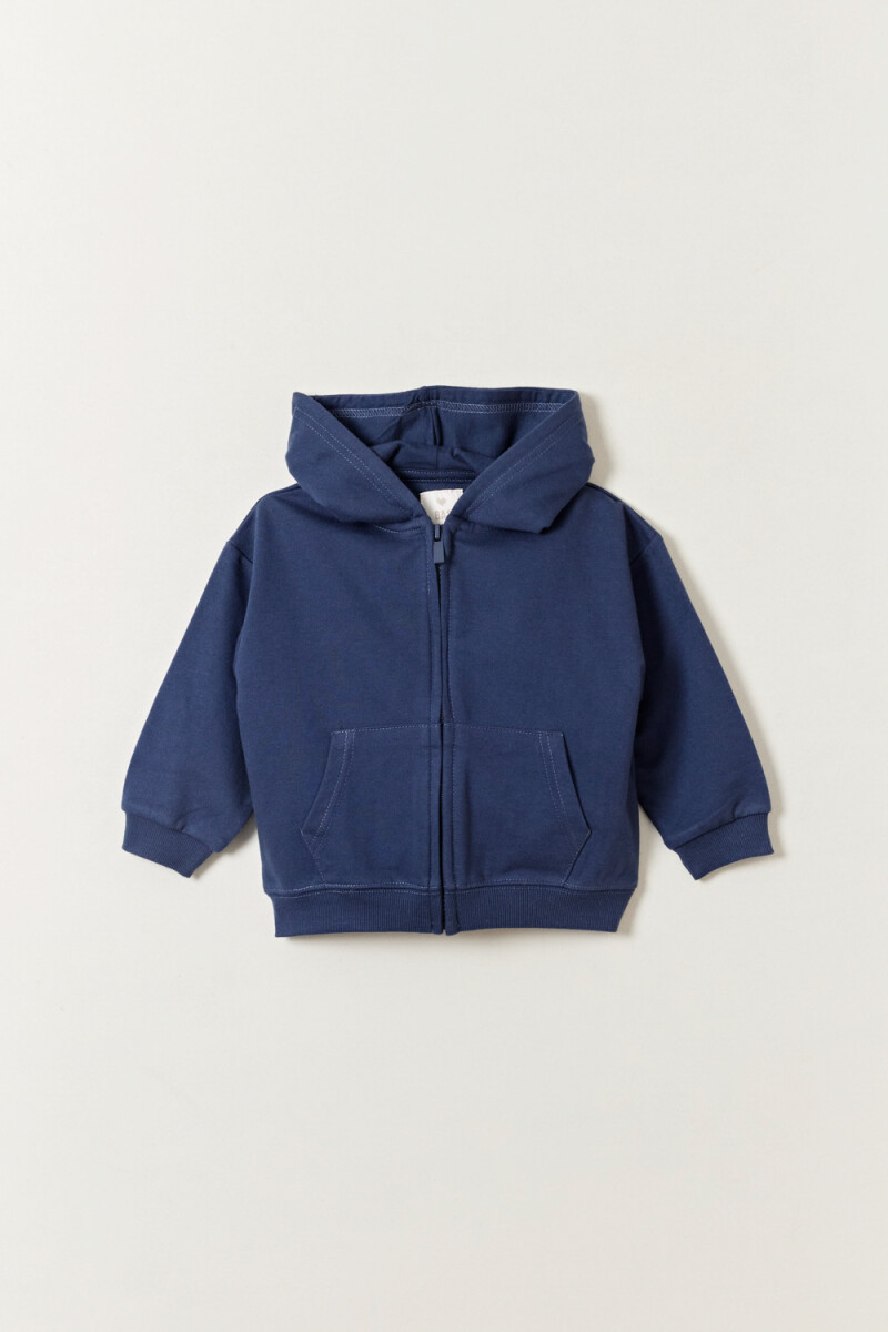 Campera deportiva Azul