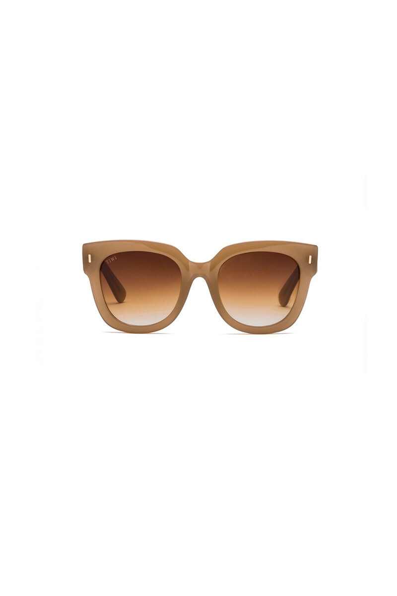 Tiwi Kerr - Shiny Coconut With Brown Gradient Lenses 