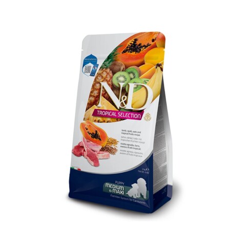 N&D Tropical Can Pup Md/Mx Sui 10 + 2 Kg N&D Tropical Can Pup Md/Mx Sui 10 + 2 Kg