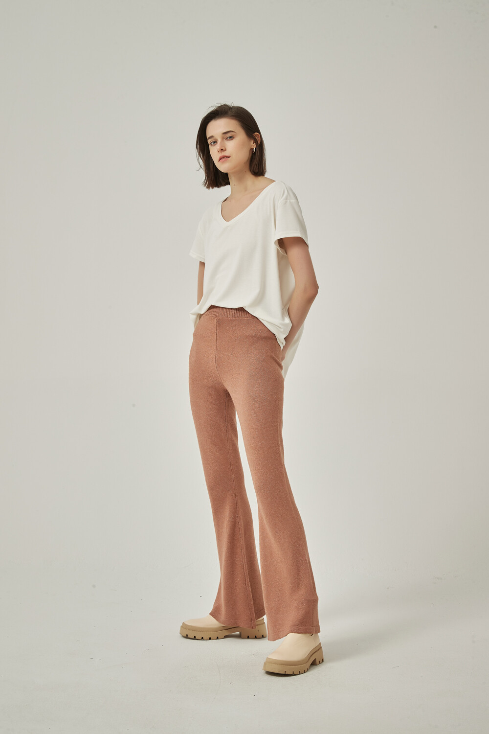 Pantalon Miles Taupe / Mink / Vison