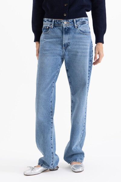 JEANS STRAIGHT CLASSIC Celeste