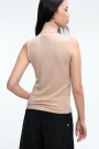 TOP SIN MANGAS Beige