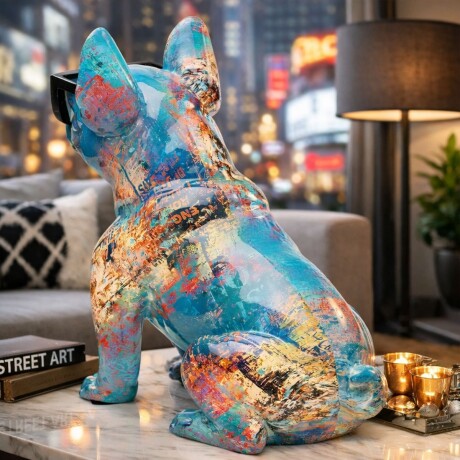 DECORACION DOG OF SUNGLASS Multicolor - -