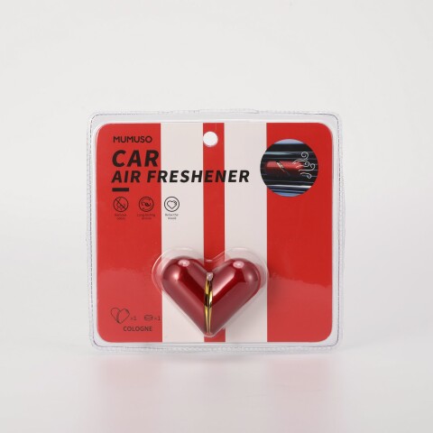 AMBIENTADOR DE AIRE PARA COCHE (CORAZÓN AMOR / ROJO) AMBIENTADOR DE AIRE PARA COCHE (CORAZÓN AMOR / ROJO)