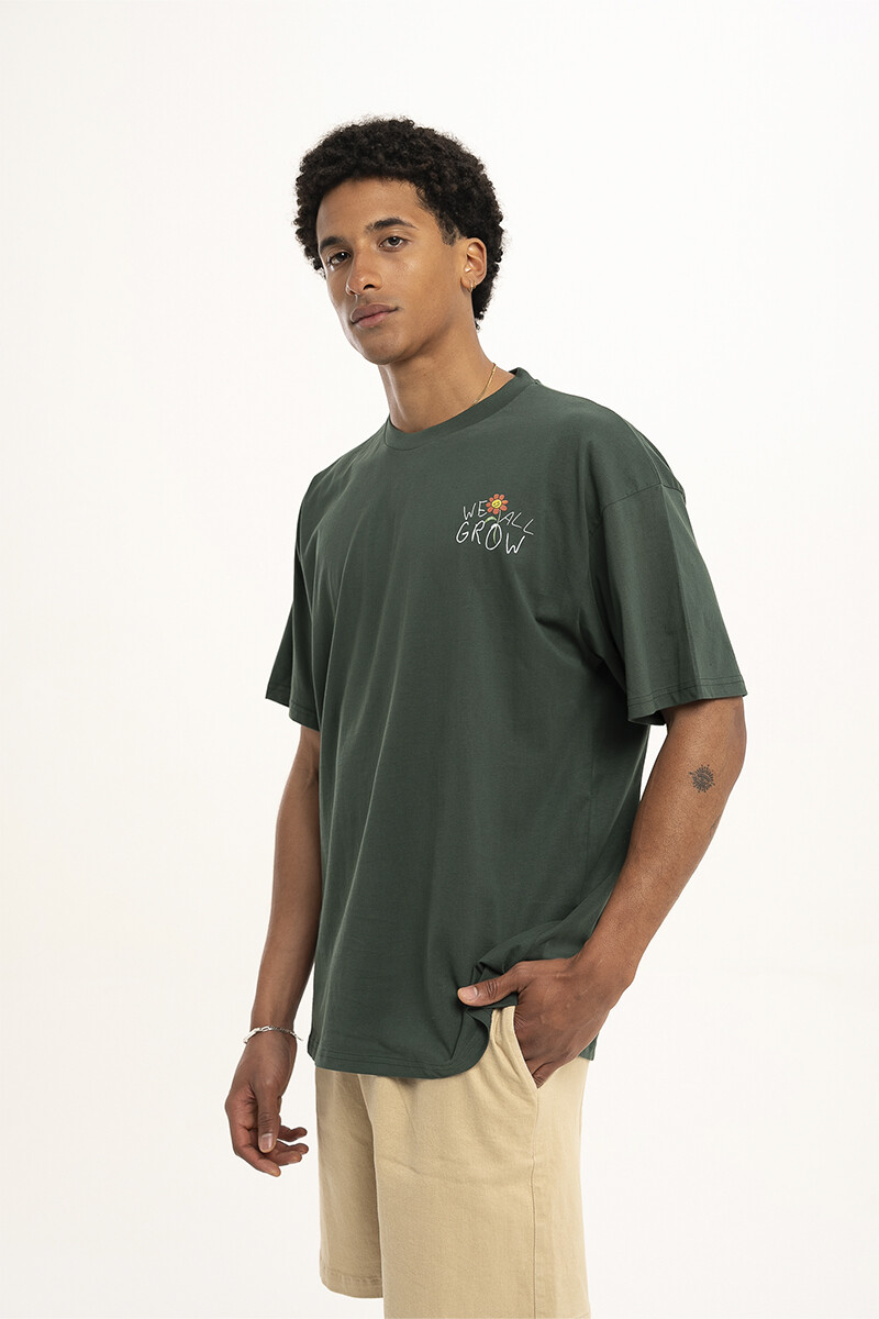 Remera Pulau Lunita - Verde 