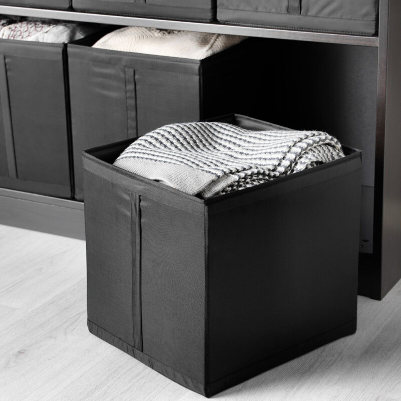 ORGANIZADOR TELA GRIS 28x28x28CM ORGANIZADOR TELA GRIS 28x28x28CM