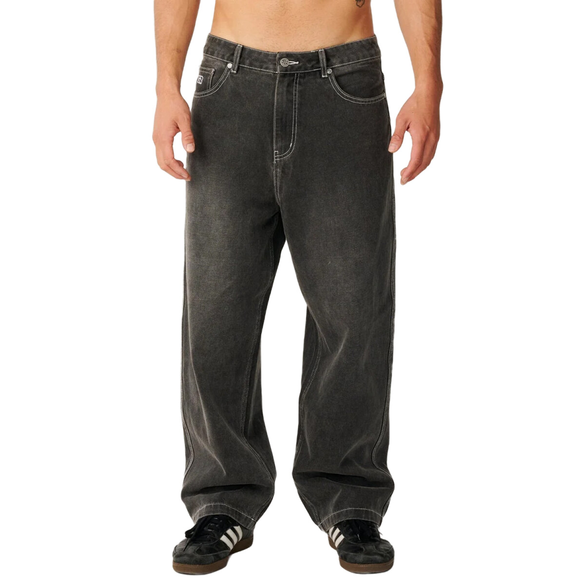 Pantalon Rip Curl Archive Dirty Denim - Negro 