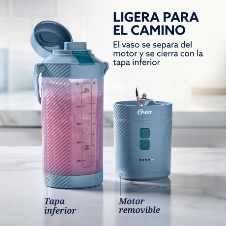 Licuadora Portátil Oster GoMax 590ml AZUL