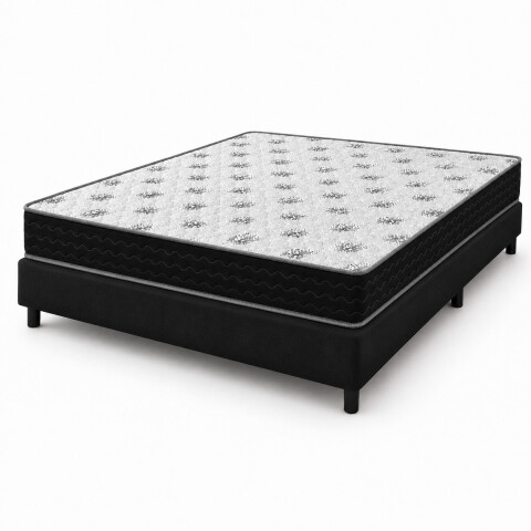 Sommier Platino 2 Plazas Colchón Espuma Reversible Matelaseado 138 x 188 x 18 cm Sommier Platino 2 Plazas Colchón Espuma Reversible Matelaseado 138 x 188 x 18 cm