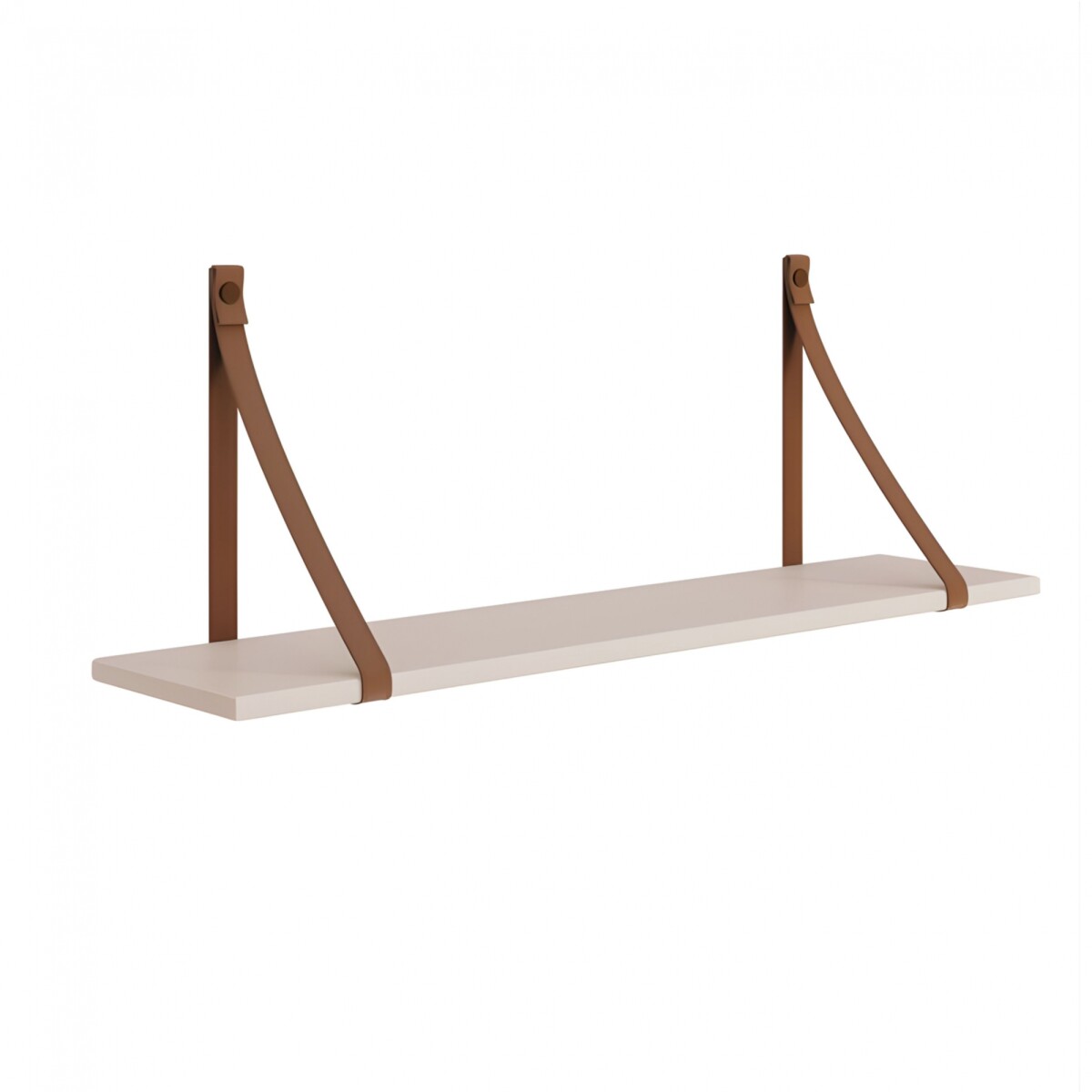 Estantería flotante largo infantil - Luna - Rosa 