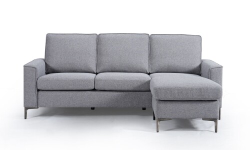 Sofá con Chaise ENZO Gris