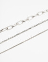 Pulseras Flexibles Sets Strass Set Pulseras Metal Y Strass - Plateado Rodio