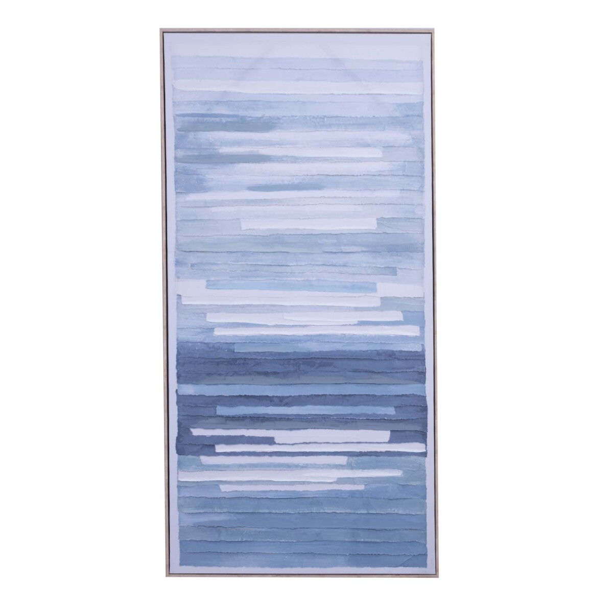 CUADRO 60X120CM - PAPEL AZUL FADE II 