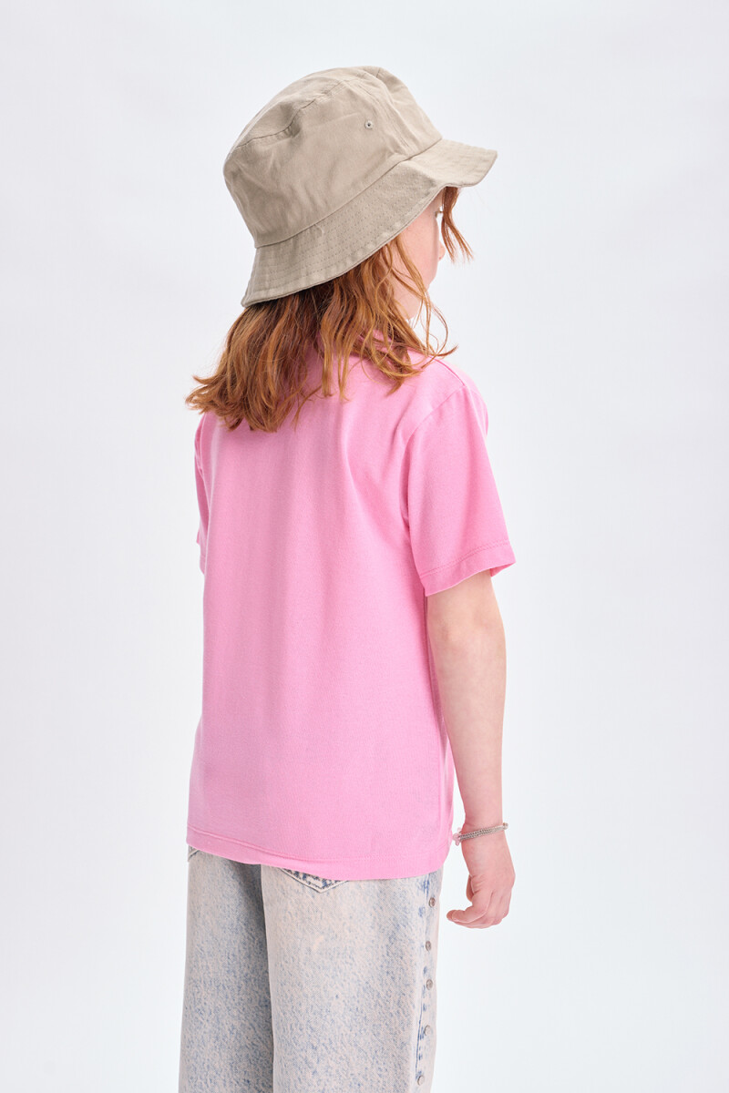 Remera estampa Limas Rosa