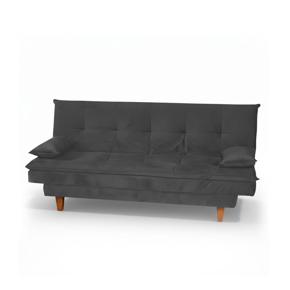 SOFÁ CAMA SILLÓN TAPIZADO GRIS
