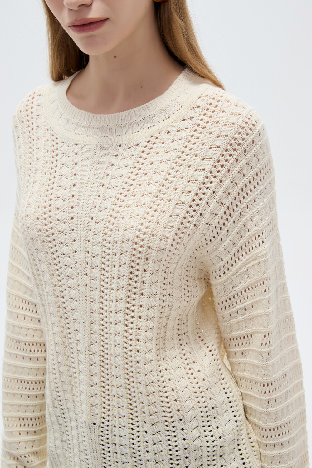 Sweater Esterni Marfil / Off White