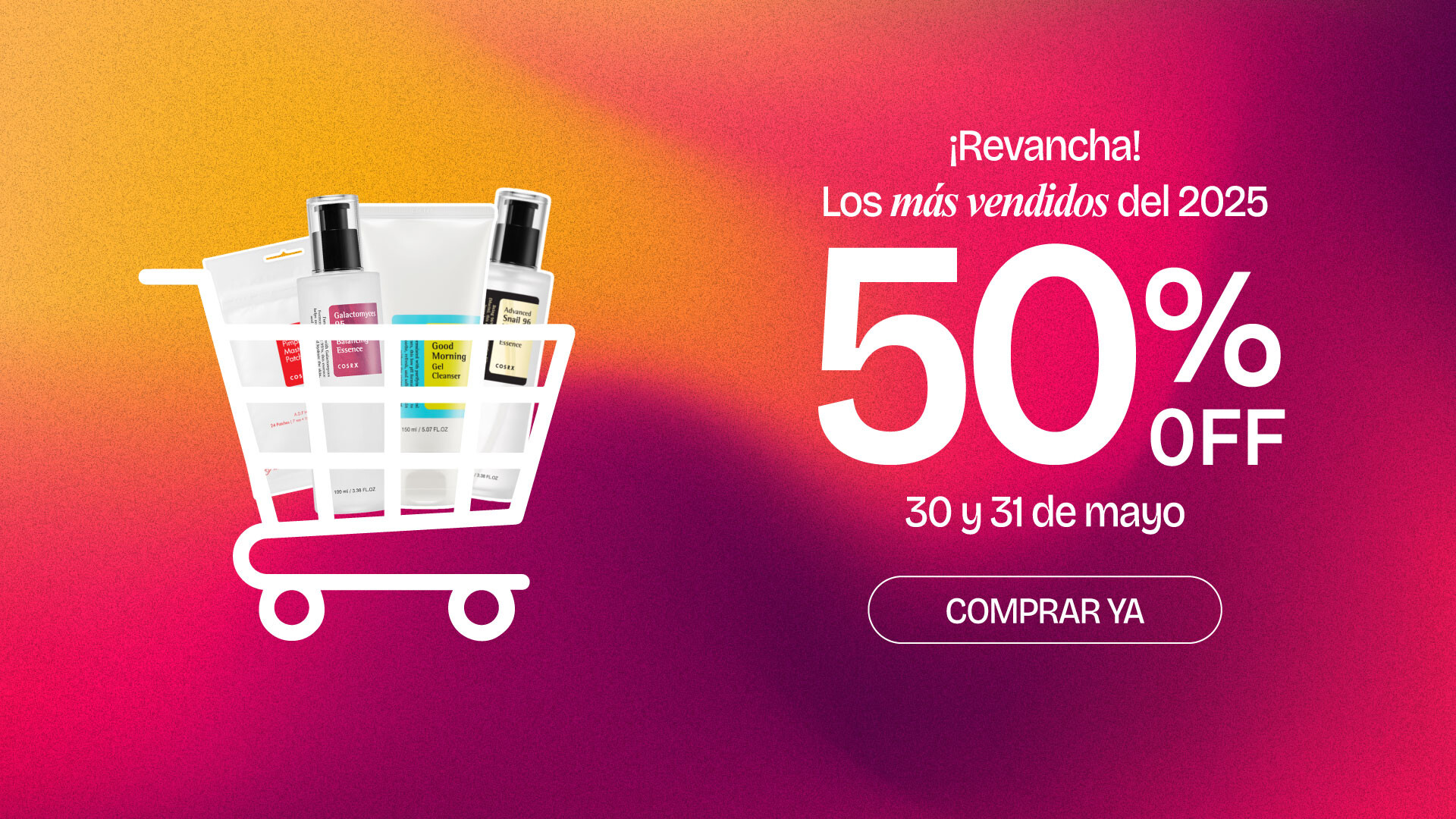 REVANCHA 50% OFF MEJORES VENDIDOS