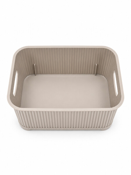 CAJA ORGANIZADORA C/ TAPA BEIGE