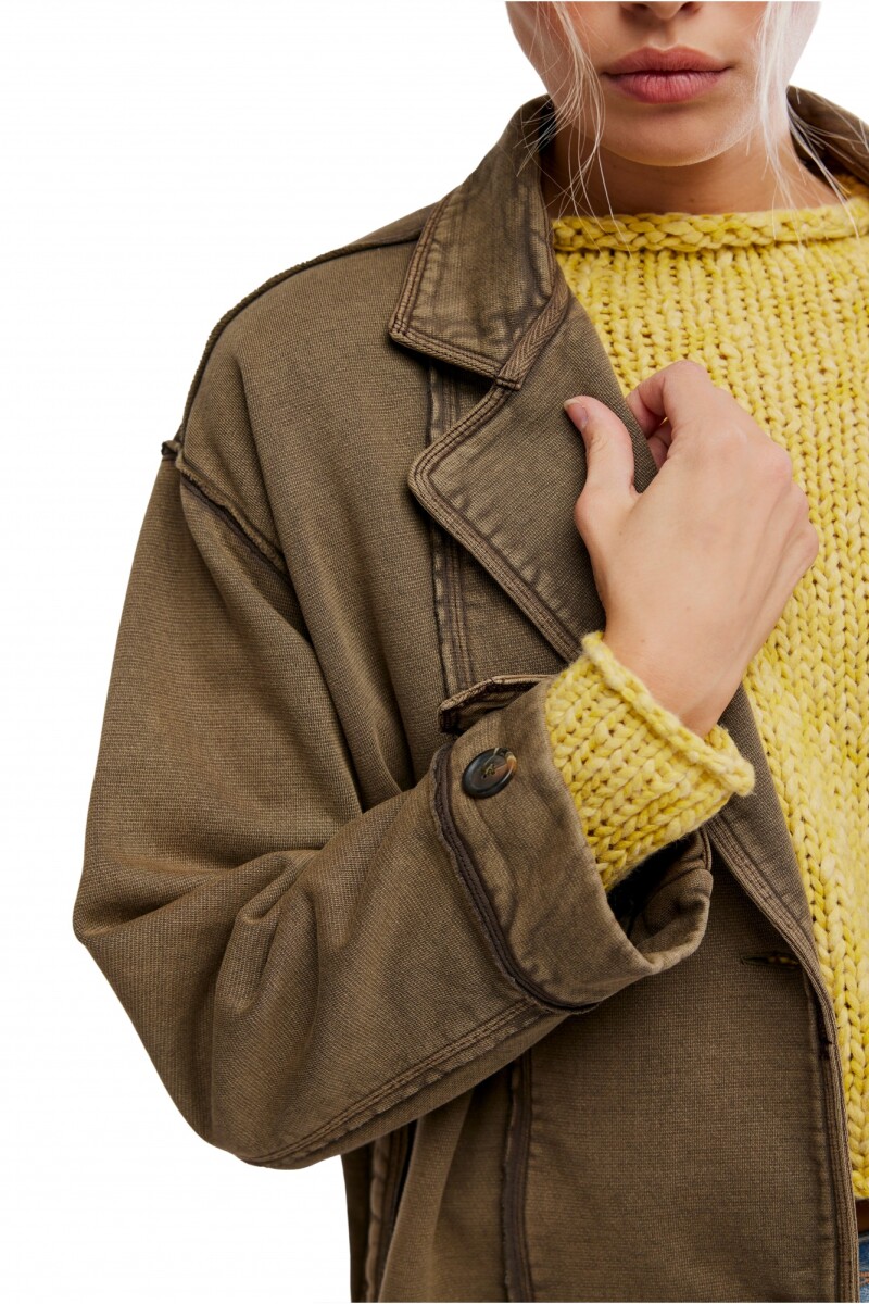 Abrigo Office Marron