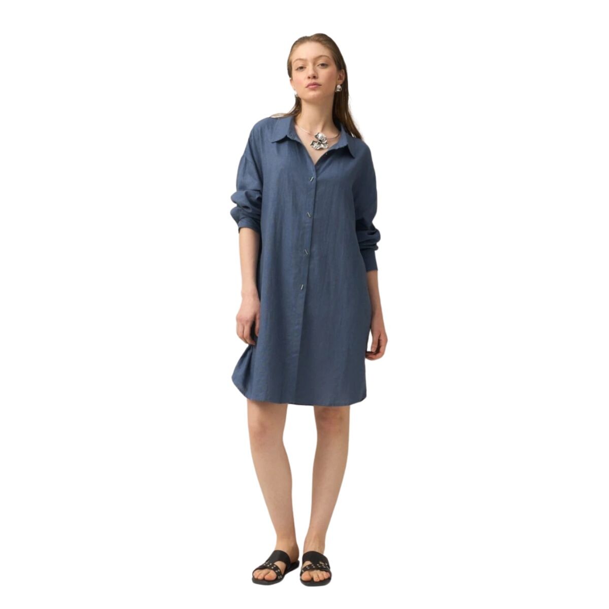 VESTIDO BASILE XS-XL - INDIGO 
