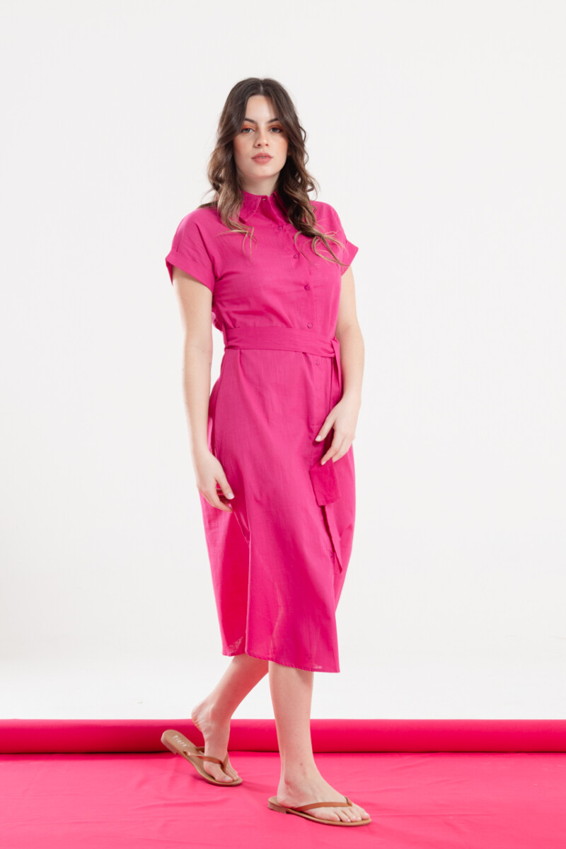 VESTIDO NOA MAGENTA