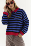 Sweater Boxy Azul