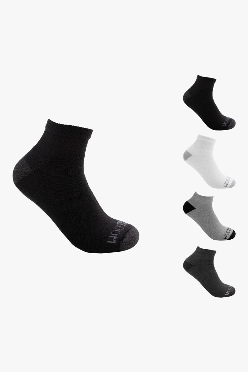 Pack x5 Medias afelpadas caña corta para niños - Multicolor 