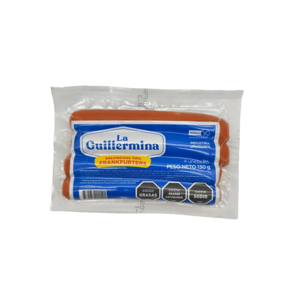 Panchos La Guillermina X 4 Unidades 