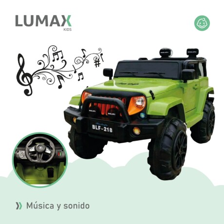 Jeep a batería para Niños Verde